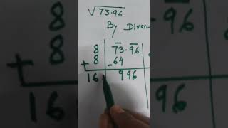 Square root by Division Method [upl. by Feliks]