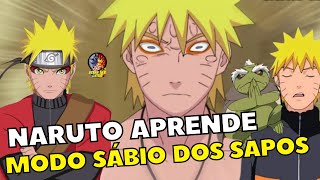 NARUTO TREINA O MODO SÁBIO COM OS SAPOS DO MONTE MYOBOKU [upl. by Annemarie387]