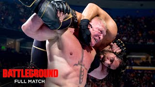 FULL MATCH  Seth Rollins vs Brock Lesnar  WWE Title Match WWE Battleground 2015 [upl. by Blumenfeld109]