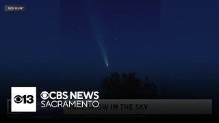 Oncein80000year comet can be seen from California skies [upl. by Seem146]