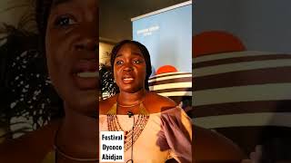 Prissy La Degameuse parle de ses rapports avec Eunice Zunon au Festival Dycoco Abidjan [upl. by Ruscio137]