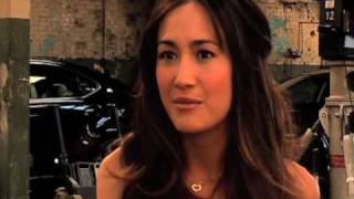 Maggie Q Interview for Need For Speed Underground [upl. by Aivila311]