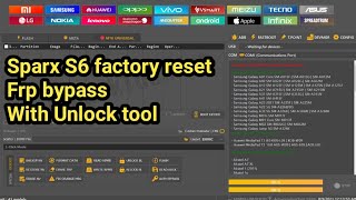 Sparx S6 frp bypass unlock tool [upl. by Calesta326]