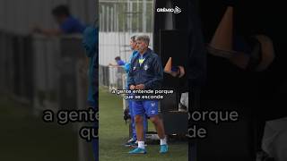 É POR ISSO QUE RENATO GAÚCHO ESCONDE OS TREINOS DO GRÊMIO futebol forçars [upl. by Grand]