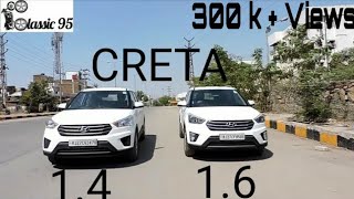 Creta 14 vs 16  base vs top model  full detail review [upl. by Ripley488]