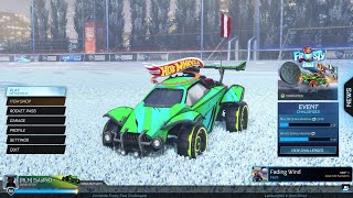 FADING WIND  FEINT  MENU SONG  ROCKET LEAGUE [upl. by Garibull]