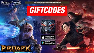 Perfect World Ascend Gameplay Android  iOS Official Launch  Gift Codes 🎁🎁🎁 [upl. by Palm31]