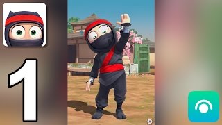 Clumsy Ninja  Gameplay Walkthrough Part 1  Level 13 iOS Android [upl. by Aserehs]