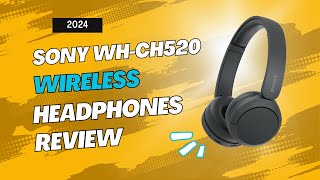 Sony WHCH520 Wireless Headphones Review Best Affordable Bluetooth Headset with 50Hour Battery [upl. by Sprague781]