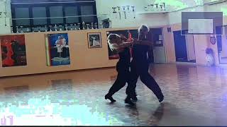 Domenico Cannizzaro amp Valeria Pittalis  practice TANGO [upl. by Mota]