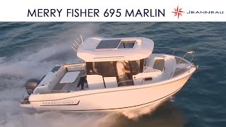 Merry Fisher 695 Marlin version une porte  1door version  by Jeanneau [upl. by Atikram]