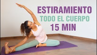 Rutina de estiramientos para todo el cuerpo  Perfecta después de hacer ejercicio  Anabel Otero [upl. by Akimehs721]