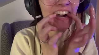 Teeth tapping and scratching  asmr [upl. by Nylssej522]