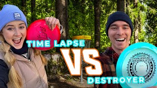 Axiom Time Lapse VS Innova Destroyer  Which Pro Disc is Better [upl. by Dinse452]