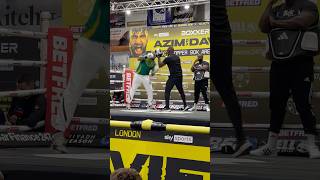 Anthony Yarde SMASHES the pads with trainer Tunde Ajayi ahead of RETURN on AzimDavies Boxing [upl. by Khalid]