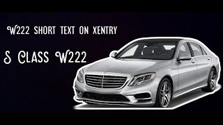 How to use xentry diagnostic tool  how to do W222 short test on xentry [upl. by Reiko851]