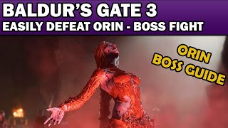 How to Kill Orin in 1 turn Baldurs Gate 3 [upl. by Anirrok716]