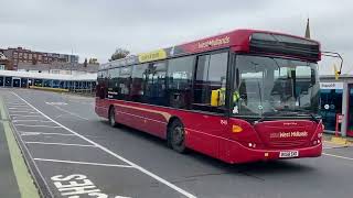 Scania Omnilink 1849 Bus Route 4 Walsall [upl. by Florina]