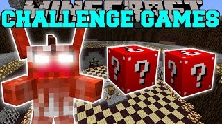 Minecraft GREMLINS CHALLENGE GAMES  Lucky Block Mod  Modded MiniGame [upl. by Omora108]