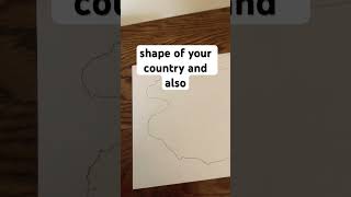 How to draw a country map [upl. by Elmore]