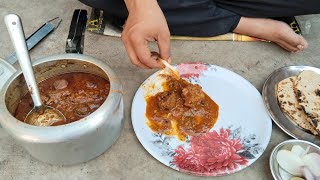 Aaj Banega Handi Mutton Cooker Me😋। Champaran Famous Ahuna Mutton । Pressure Cooker Recipe [upl. by Aitnahc324]