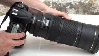 Sigma 120300 mm f28 Test de ce teleobjectif par GeekTrend [upl. by Eikcir]