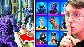 J’ai utilisé TOUS les SKINS RARES pour GAGNER ces DÉFILÉS de MODE FORTNITE [upl. by Newol]