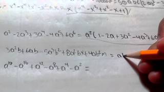 Ejercicio 89 37 38 y 39 Factorar un Polinomio Ejercicios Resueltos Algebra de Baldor [upl. by Oira]