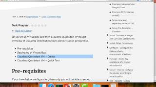 Cloudera Administration  Cloudera Quick Start VM  Introduction [upl. by Cence]
