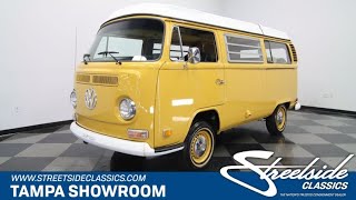 1972 Volkswagen Type 2 Westfalia Camper Van for sale  2805TPA [upl. by Arahsal756]