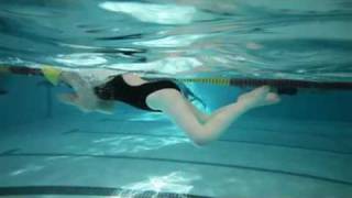 Paraplegic swimmer an inspiration [upl. by Goddord]