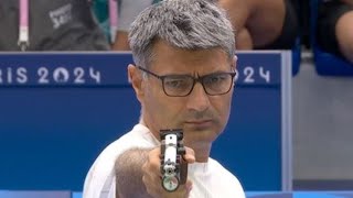 Yusuf Dikecs Viral Olympic Pose The Story Behind Türkiyes Silver Shooter at Paris 2024 [upl. by Blackwell]