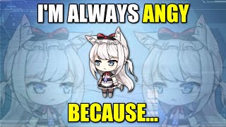 Hammann Explains Why Shes Always Angry at Commander [upl. by Nali]