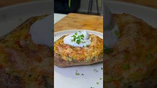 Best Ever Vegan Double Baked Potatoes 🥔✨  Ultimate Cheesy amp Creamy Recipe [upl. by Dumah]