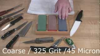 Sharpening Ceramic Knives with DMT [upl. by Honorine]