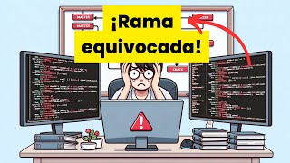 Como pasar cambios de GIT de una rama a otra básicos de GIT [upl. by Renard]