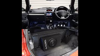 SQ Pocket Rocket DEMO  Renault Clio Trophy Audio System  Steg Helix JL Audio Pioneer Fiio [upl. by Atnaloj]