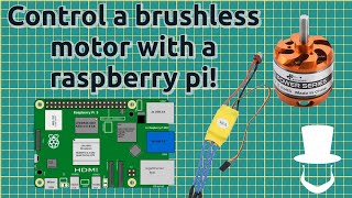 How to Control a Brushless Motor with a Raspberry Pi 5 [upl. by Daffie]