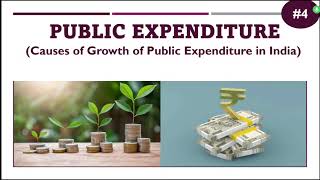 Causes of Growth of Public Expenditure in India  Public Expenditure  Part4  EK [upl. by Avat]