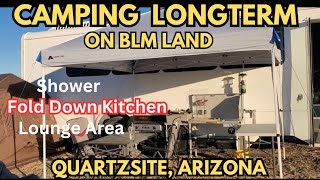 The best longterm camping setup Ive seen amp DIY shuttle bus tour [upl. by Calandria317]