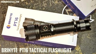 BRINYTE PT16 TACTICAL FLASHLIGHT 2000 LUMEN [upl. by Jill]