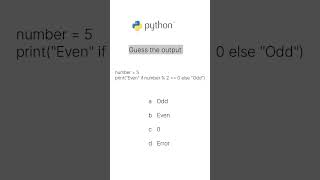 Guess the output and comment below programminglanguage python [upl. by Iror]