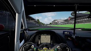 ACC Monza Audi R8 LMS Evo II 2022 Dry Track Guide Hotlap  Telemetry [upl. by Aniram710]