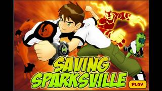 Ben 10 Saving Sparksville  Gameplay [upl. by Nalac677]