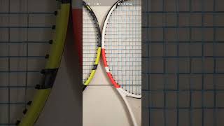 New Pure Strike 100 16x20 vs Pure Aero 98  String Spacing [upl. by Eudosia81]