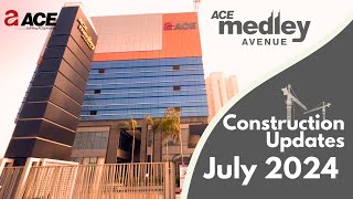 ACE MEDLEY AVENUE CONSTRUCTION UPDATES  JULY 2024  SECTOR 150 NOIDA  ACE GROUP INDIA [upl. by Enajyram]