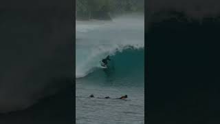 Clean barrel in Greenbush shorts surf [upl. by Ynamreg505]