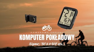 Sigma BC 80 WL  Prostota bez kabli 🛜  Przyzwoity komputer rowerowy 🖥️ 🚴 [upl. by Asiluj]