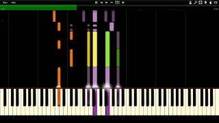 Black Sabbath  Heaven And Hell Synthesia Piano MIDI [upl. by Grati431]