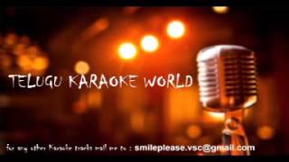 Priya Priyathama Raagaalu Karaoke  Killer  Telugu Karaoke World [upl. by Landers]